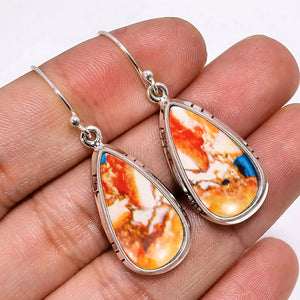 European American Vintage Hong Kong Style Sticker Drop Earrings For Women, Vacation Party Maillard Jewelry