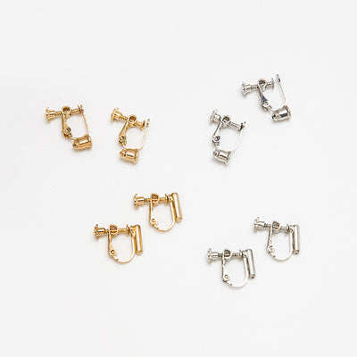Primary supplied view of earring clip converter findings