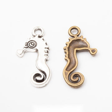 Seahorse Metal Charm 2 Finish Options Craft Supply