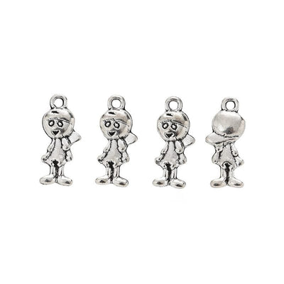 Hat Girl metal piece showing overall shape and available finishes