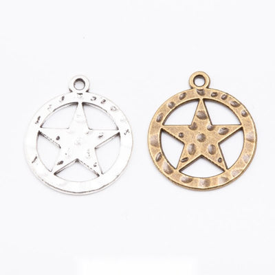 Star Medallion metal component, front grouping showing the available finishes.