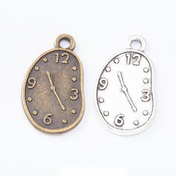 2-Finish Oval Clock Metal Jewelry Components for Crafts