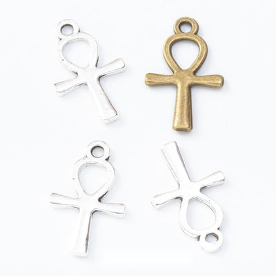 Ankh Charm grouped finish options on a white background