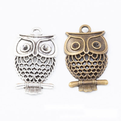 Cutout Owl Charm front product view