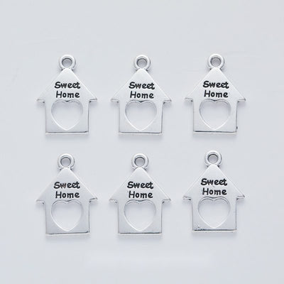 Sweet Home House Charm pictured option assortment on a white background