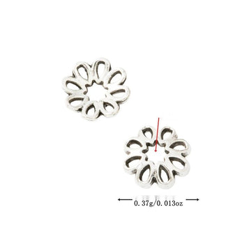 Open Petal Bead Cap in 1 Metal Finish for Jewelry Making