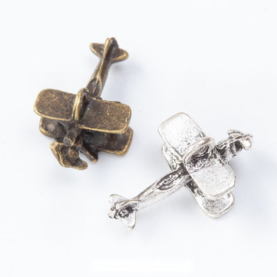 Propeller Airplane metal pieces shown in the available finishes.