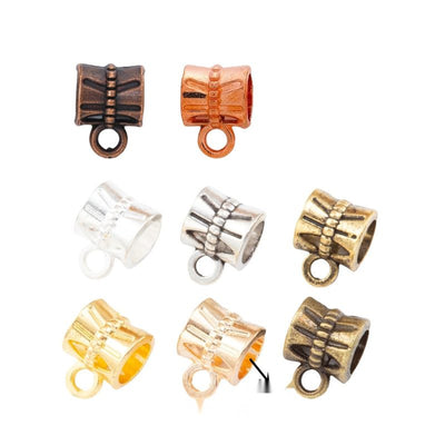 Bow Bail Bead assortment showing 8 available variants
