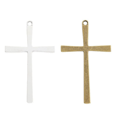 Group view of the available slender cross charms