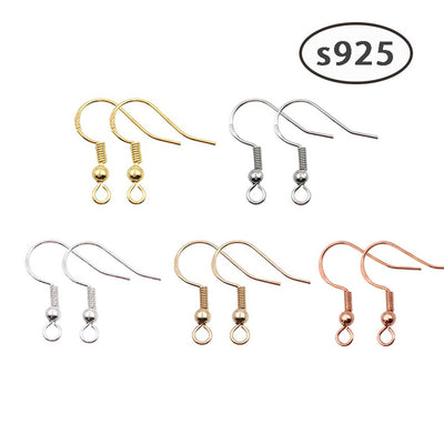 Printed detail graphic for the earring hook jewelry findings