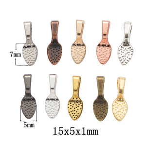 Zinc Alloy Small Shovel Charm Pendant for DIY Necklace Bracelet Jewelry Making