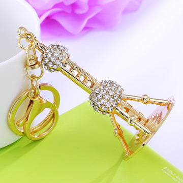 Eiffel Tower and Auspicious Charm Keychains in Thirty-Nine Designs