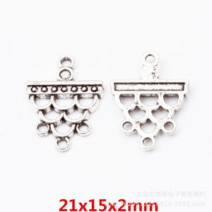 Gold Zinc Alloy Charm Pendant No.709843 for DIY Necklace Bracelet Jewelry Making