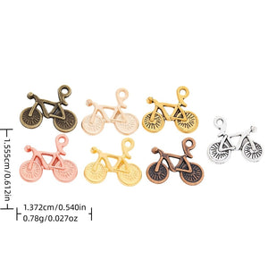 Zinc Alloy Bicycle Charm Pendant No.201624 for DIY Necklace Bracelet Jewelry Making