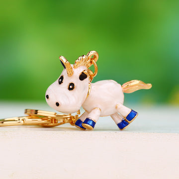 Cow and Auspicious Charm Keychains in Forty Pictured Designs