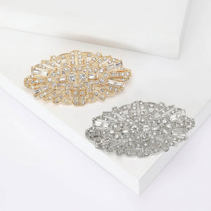 Alloy Bridal Brooch Pin Shawl Buckle For Coats And Sweaters