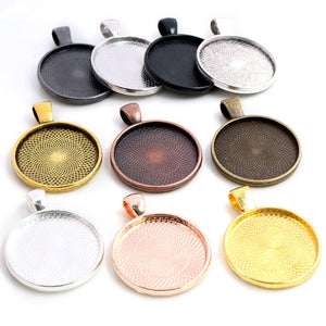 20mm Gold Zinc Alloy Charm Pendant No.969537 for DIY Necklace Bracelet Jewelry Making