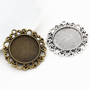 25mm 9g Zinc Alloy Charm Pendant for DIY Necklace Bracelet Jewelry Making