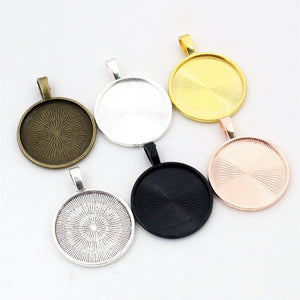 25mm 4g Zinc Alloy Charm Pendant for DIY Necklace Bracelet Jewelry Making