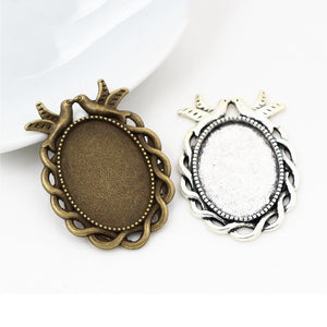 18x25mm 5.5g Zinc Alloy Charm Pendant No.192277 for DIY Necklace Bracelet Jewelry Making