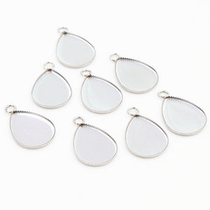13x18mm 0.5g Zinc Alloy Charm Pendant for DIY Necklace Bracelet Jewelry Making