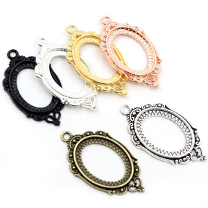 18x25mm 3.5g Zinc Alloy Charm Pendant for DIY Necklace Bracelet Jewelry Making