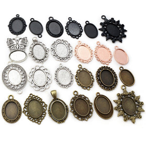 13x18mm Gold Zinc Alloy Charm Pendant for DIY Necklace Bracelet Jewelry Making