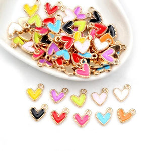 9x10mm 0.4g Gold Zinc Alloy Charm Pendant for DIY Necklace Bracelet Jewelry Making