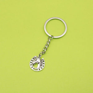 Zinc Alloy Minimalist Horseshoe Keychain Lucky Gift