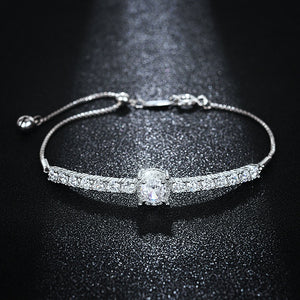European American Simple Adjustable Stretch Bracelet For Women, Daily Fashion Lady Jewelry