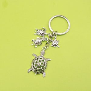 Silver Zinc Alloy Sea Turtle Jewelry Findings Accessories for DIY Jewelry Making