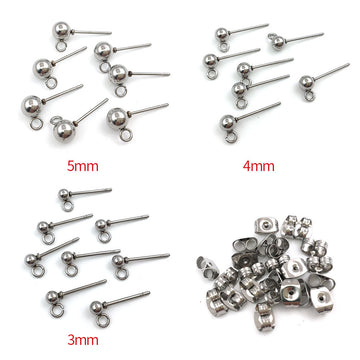 Geometric Metallic Bar Earring Metal Charms with 4 Listed Options