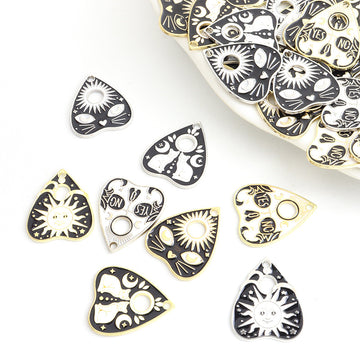 Cat Sun Eye and Ouija Planchette Alloy Charm Pendants