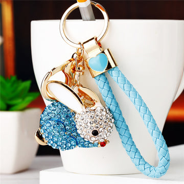 Jeweled Rabbit, Winged Horse and Auspicious Charm Keychains in Thirty-Three Options