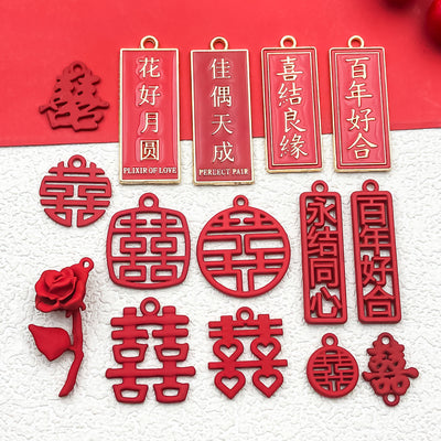Printed detail graphic for the assorted shape charms
