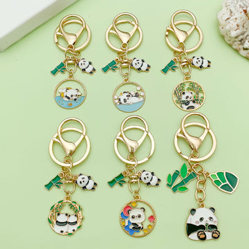 Panda Charm Keychains in 45 Pictured Variations for Bags and Keys