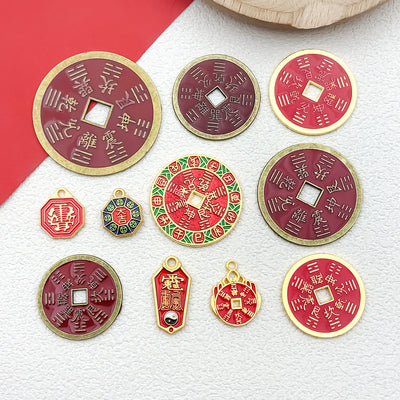 Printed detail graphic for the assorted shape charms