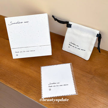 White Jewelry Box and Handled Bag Packaging Options