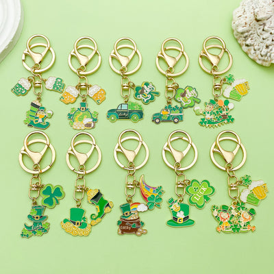 Image 1 showing a bunch of key chains with different designs.