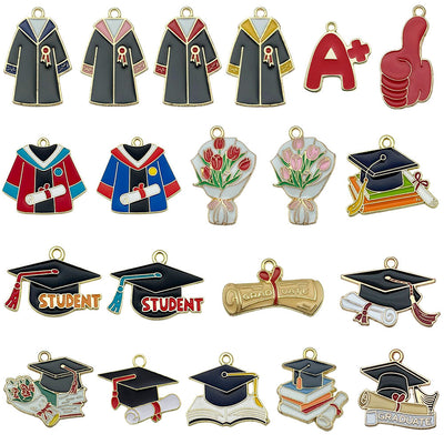 Printed detail graphic for the assorted shape charms