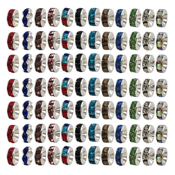 Colorful Spacer Bead Metal Beads with 26 Listed Options