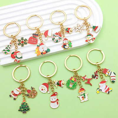 Image 1 showing christmas keychains shown in the product image.