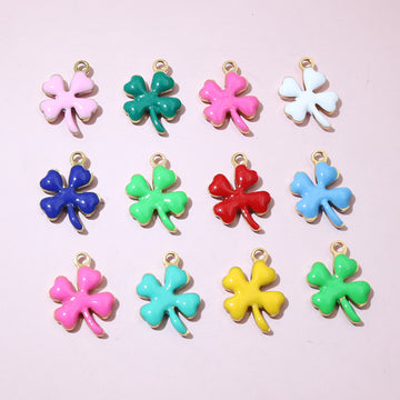 Colorful Clover Charms In 11 Styles For Jewelry Making