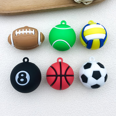 Printed detail graphic for the assorted shape charms
