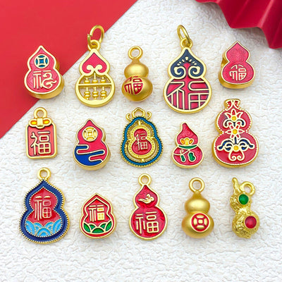 Metallic assorted shape beads arranged on a light background