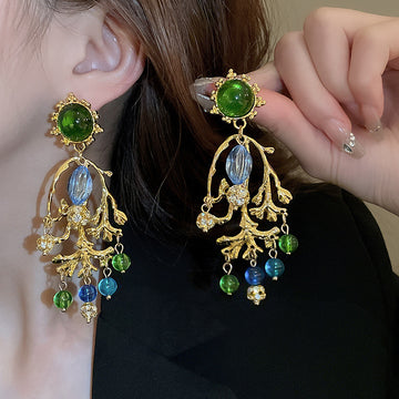 Assorted Vintage Style Colorful Statement Earrings in 42 Designs