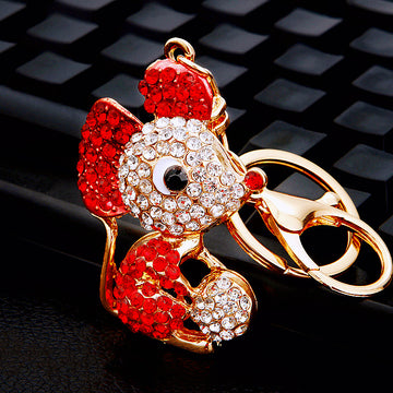 Jeweled Mouse and Auspicious Charm Keychains in Twenty-Five Designs