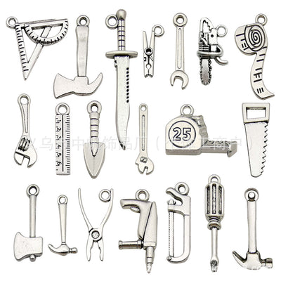 Printed detail graphic for the assorted shape charms