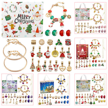 Metallic Advent Calendar Metal Beads with 11 Listed Options