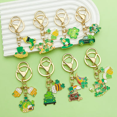 Image 1 showing a bunch of key chains with charms on them.